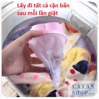 ❤️Túi lọc rác❤️ Phao Lọc Rác Máy Giặt Giúp Giữ Lại Cặn Xà Phòng, Sợi Bông, Tóc Hiệu Quả ( Giao ngẫu nhiên )