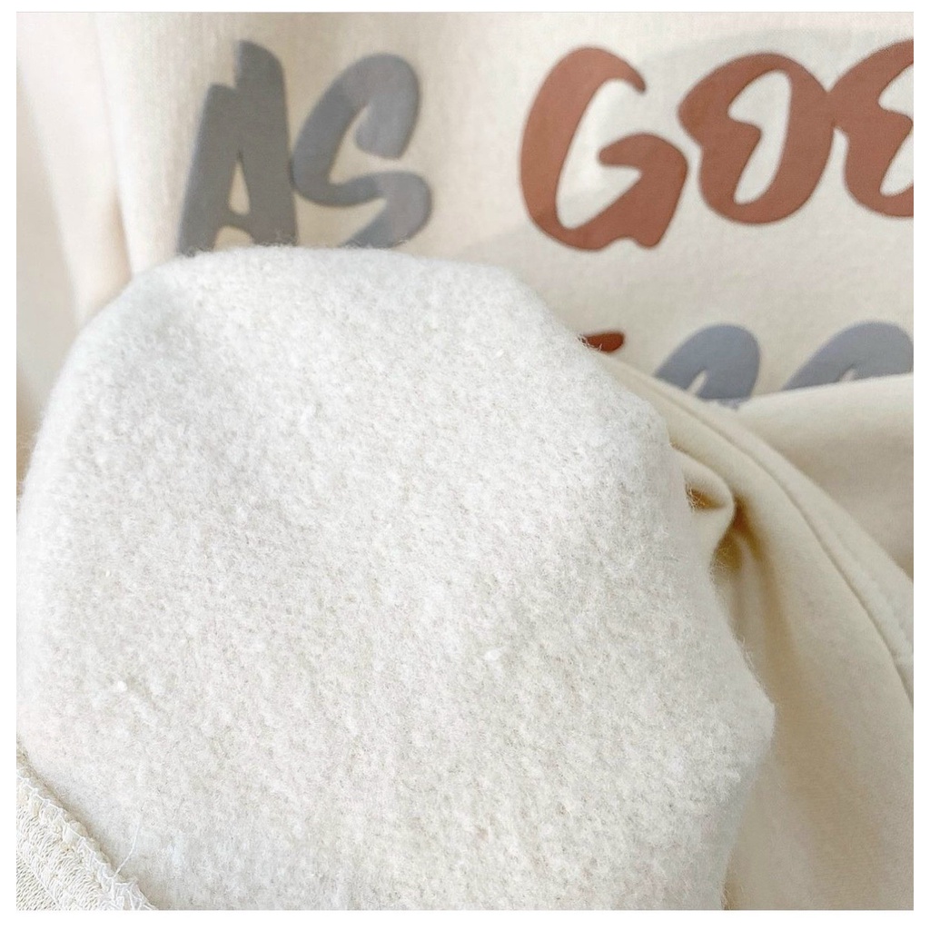 Áo khoác hoodie nỉ in nổi chữ NOTHING siêu rẻ phù hợp nam nữ form rộng fammilyshop