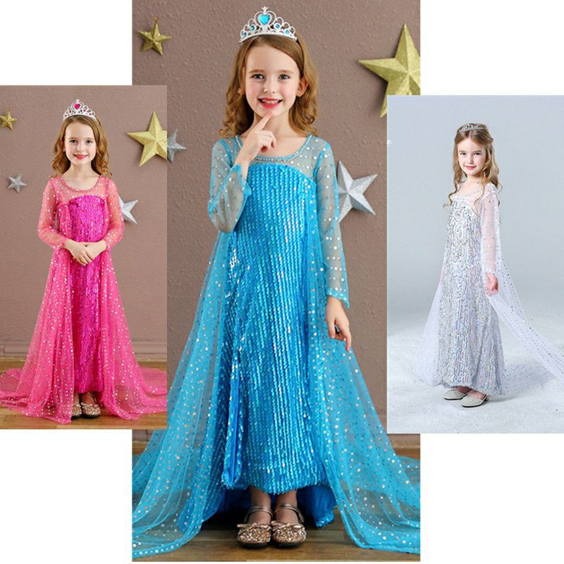 Váy elsa lấp lánh
