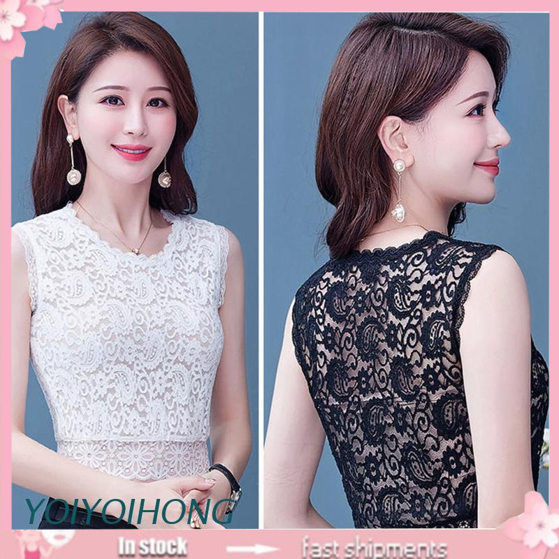 Áo Nữ Không Tay Họa Tiết Hoa Thời Trang Quyến Rũ