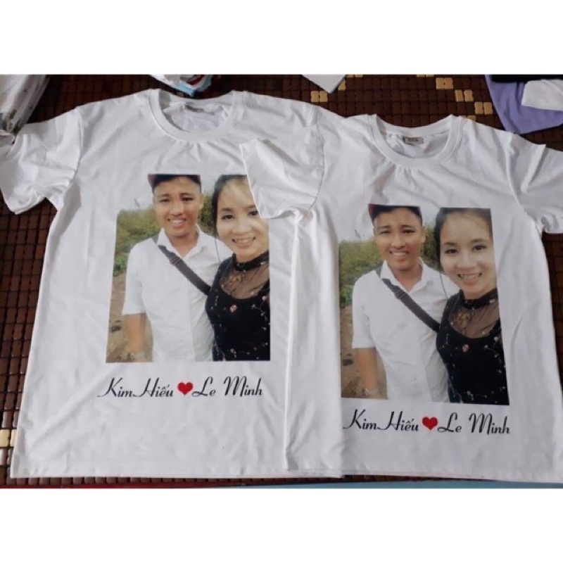 Áo thun in hình cá nhân theo yêu cầu