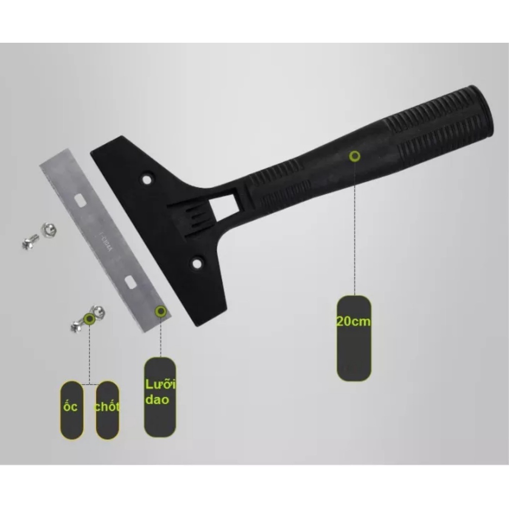 Cây sủi tường  20cm hỗ trợ vệ sinh nhà cửa, dụng cụ sơn bả