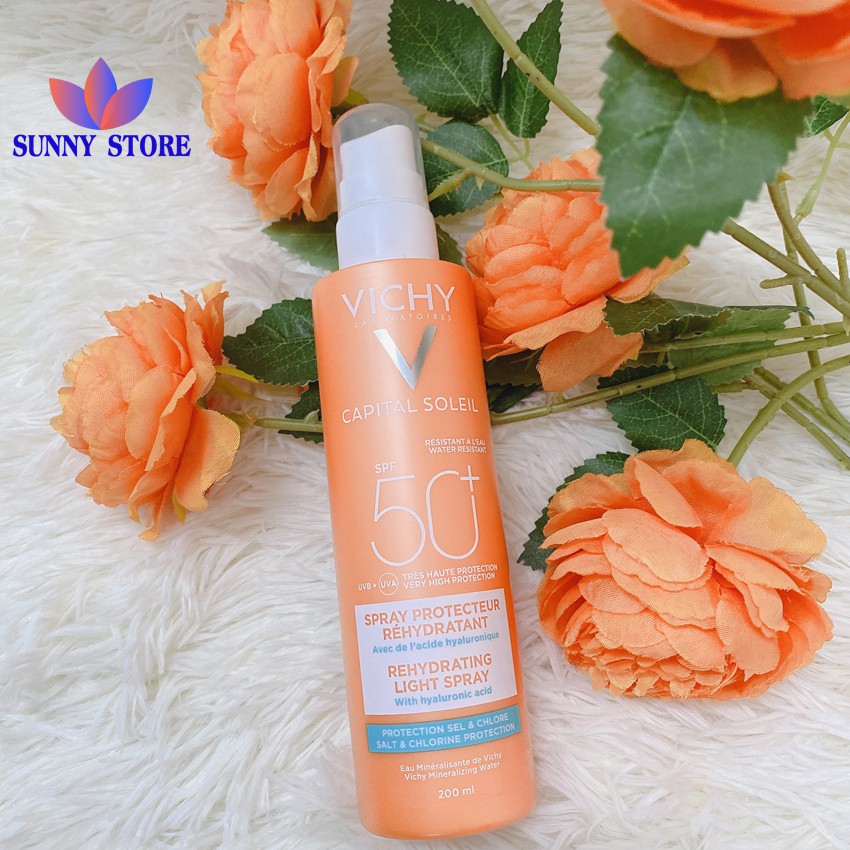 [HÀNG PHÁP]Xịt chống nắng Vichy SPF50 200ml, xịt chống nắng Pháp không trôi, chống nắng cực đỉnh-Sunny Store | BigBuy360 - bigbuy360.vn