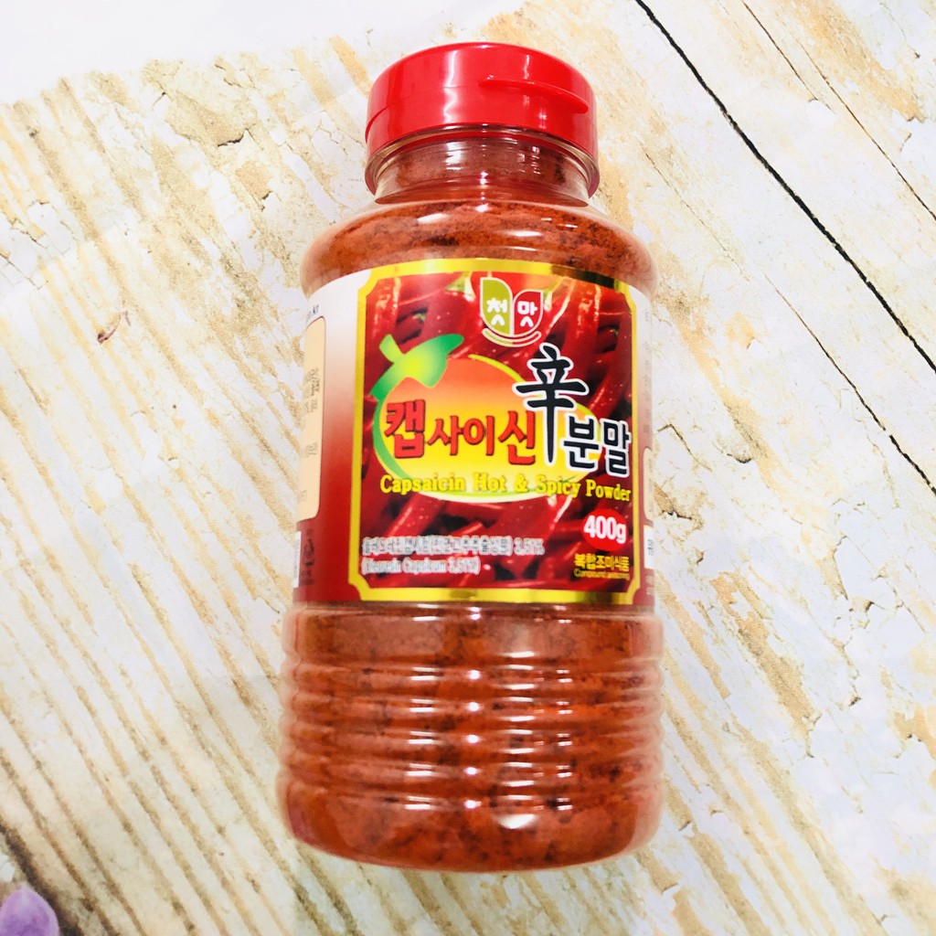 BỘT ỚT HÀN QUỐC CHUNGWOO HỘP 400G