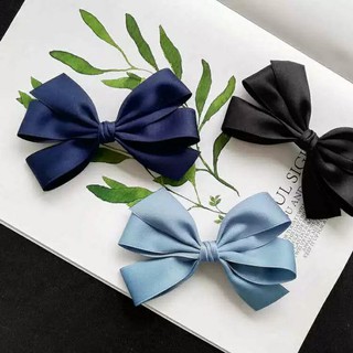 Kẹp nơ lụa Hàn Quốc cao cấp