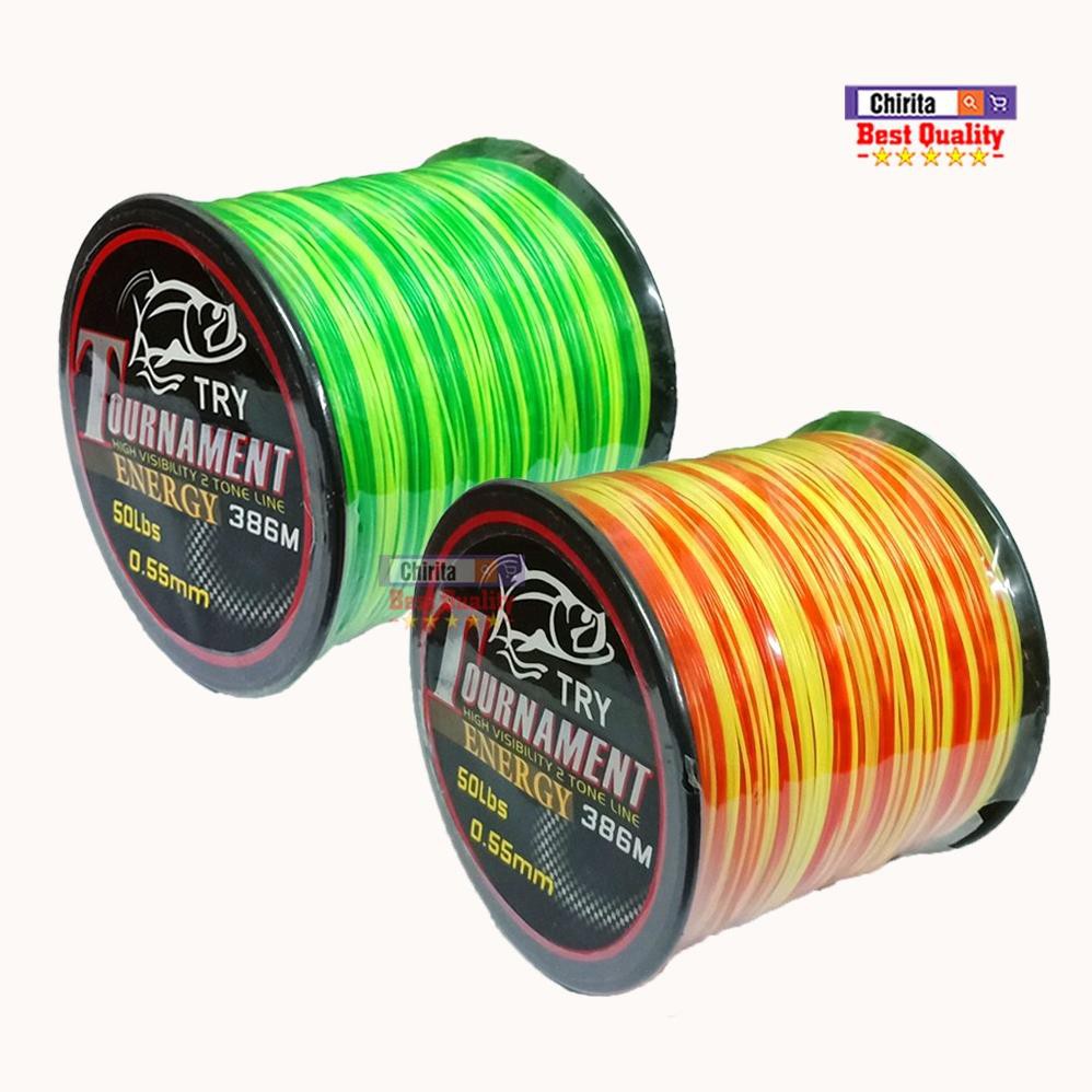 Dây Cước Câu Cá Siêu Bền TOURNAMENT - Dài 368 Mét - SIZE 0.55mm - Xuất Xứ Thái Lan