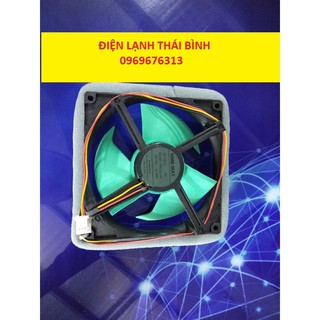 quạt tủ lạnh sharp 15vol  3 dây kích thước 12,5cm