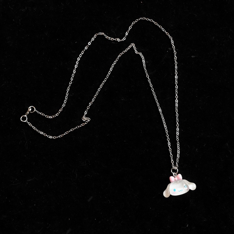 Vòng cổ Mặt Hoạt Hình Melody Cún Cinnamon Kulomi Nhật Bản Dễ Thương Cho Cặp Đôi