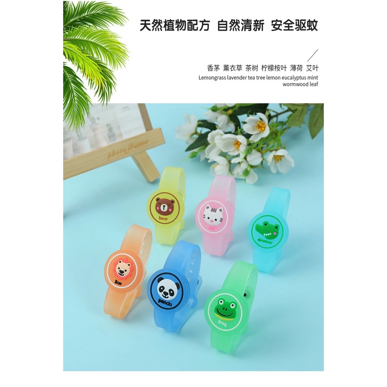 Vòng đeo tay chống muỗi phát sáng dành cho bé