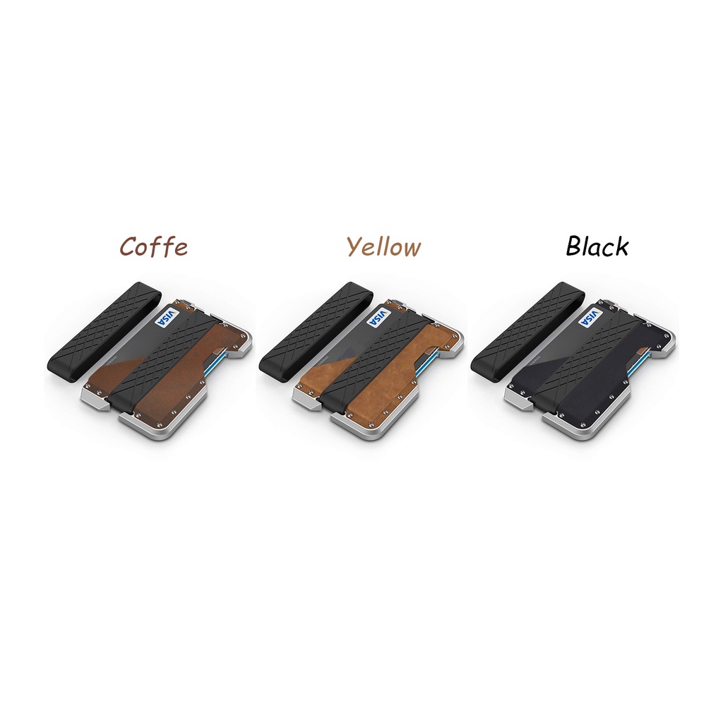 Ví Da Thật Đựng Bằng Lái Xe 2 Trong 1 Phối Nút Bần Kim Loại Chống Trộm