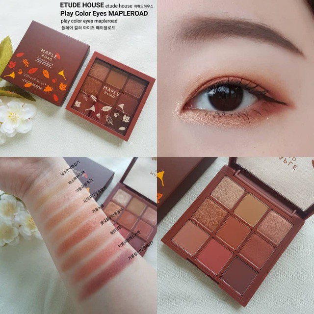 [100% AUTH] Bảng Phấn Mắt 9 Ô Etude House Play Color Eyes 6,3G