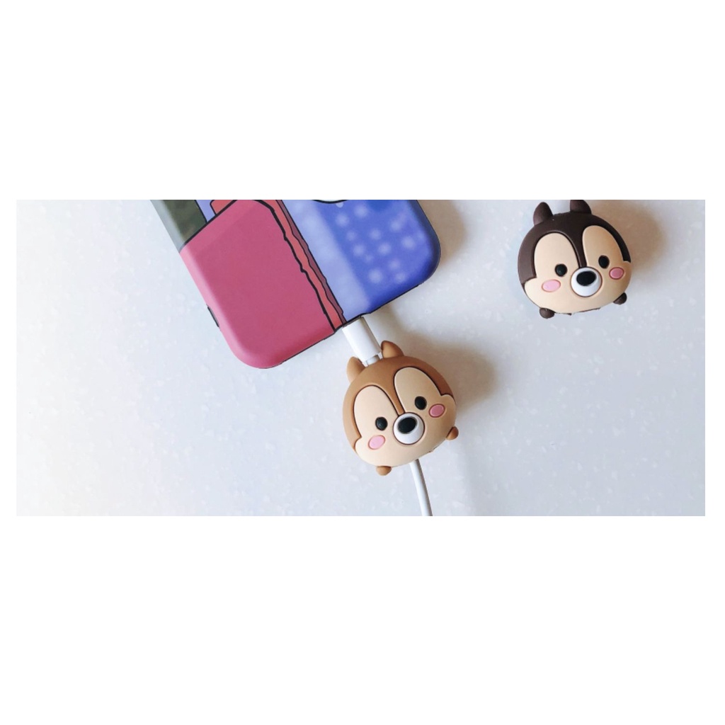 Thú ngậm đầu cáp sạc chống gấp đứt - Thú ngậm sạc siêu cute