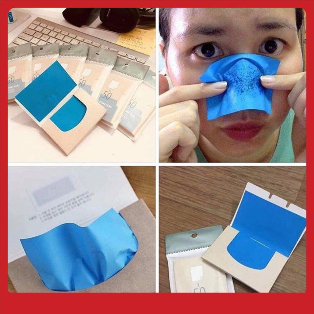 Giấy thấm dầu oil control film The Face Shop 50 miếng (mẫu mới 2018) | BigBuy360 - bigbuy360.vn