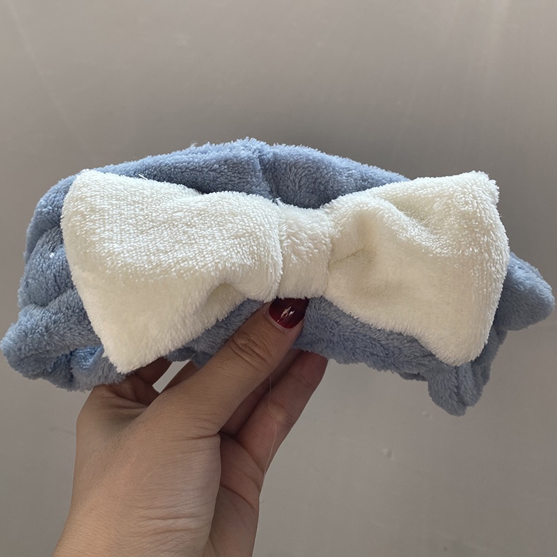 Băng đô cài tóc rửa mặt dạng ấn hình tai mèo dễ thương phong cách Hàn Quốc