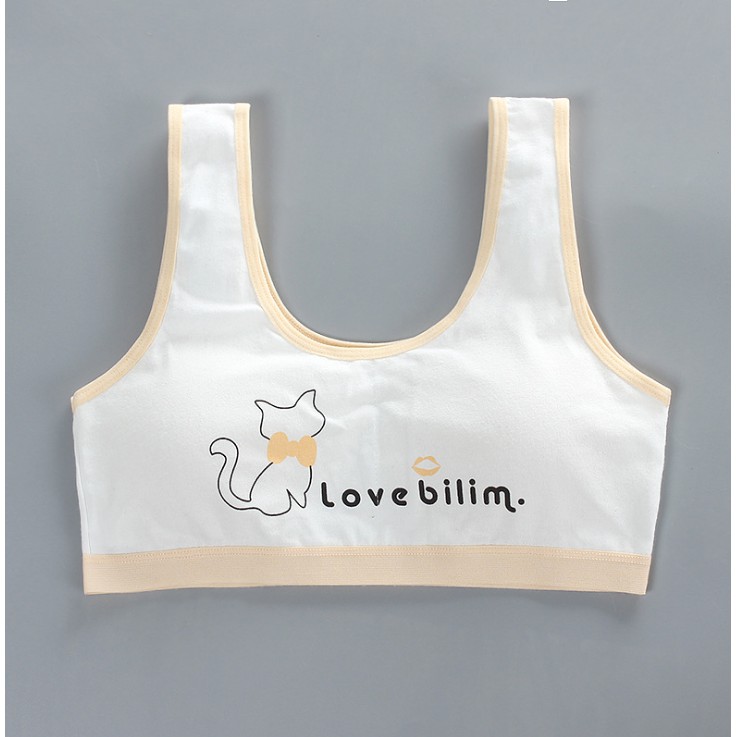 Bra / Áo Lá Học Sinh Mút Mỏng Love Billim Xuất Hàn ( AL : 039 ) Hàng Loại Đẹp.