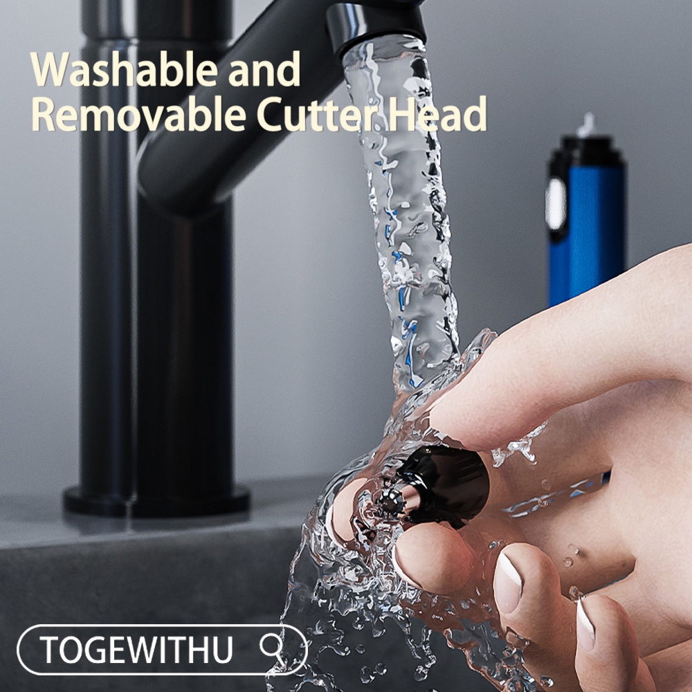 Máy tỉa lông mũi TOGEWITHU không đau sạc USB Cao cấp cho nam nữ