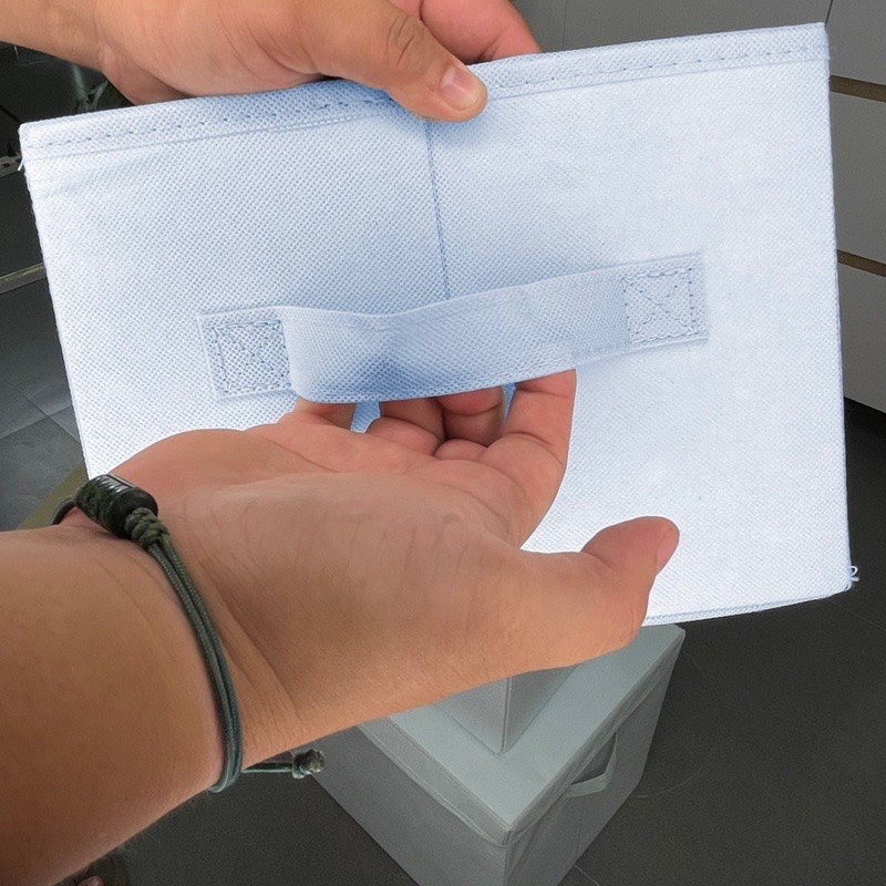 [ NEW NEW ] Hộp Vải Đựng Quần Áo - Giỏ Để Khăn Tắm - Đồ Chơi Đa Năng Thùng Đựng Đồ Có Nắp Bằng Vải Không Dệt