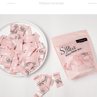 Một gói 50 miếng mặt nạ nén maycreate silk mask/mặt nạ nén