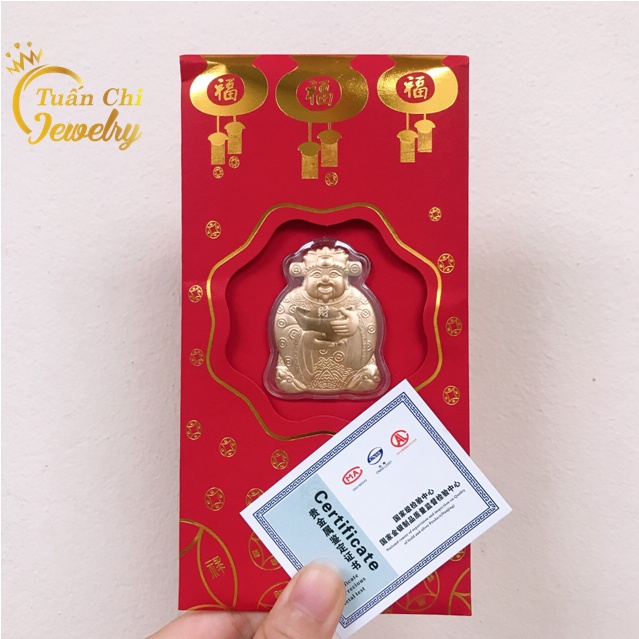 LOẠI 1- ẢNH THẬT Bao Lì Xì Thần Tài Mạ Vàng May Mắn, Lì Xì Tết Nhâm Dần 2022 Hình Hổ Mẫu Mới Nhất- Sỉ Giá Tại Xưởng