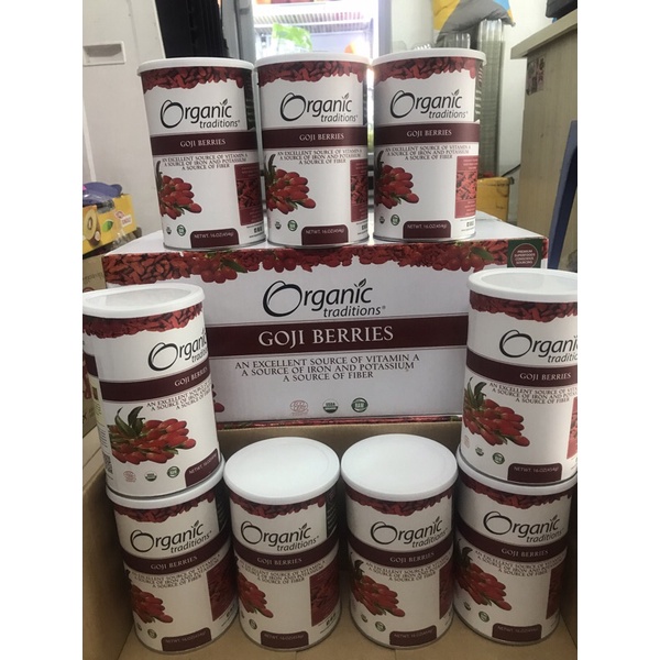 Kỷ tử sấy khô organic 454g