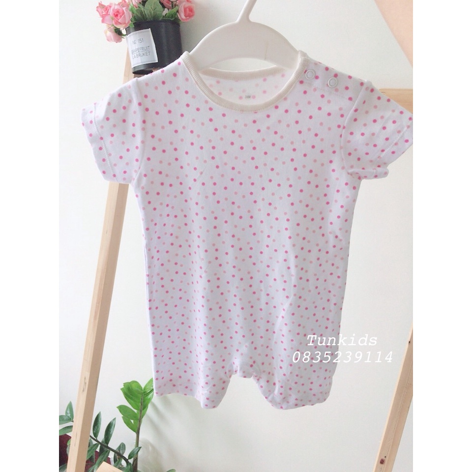 Body đùi, romper đùi xuất xịn bé gái {Sz 9/12,12/18m}