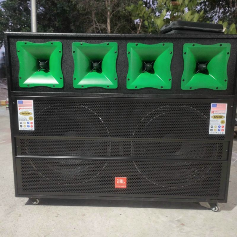 Loa kéo 4 tấc đôi công suất lớn