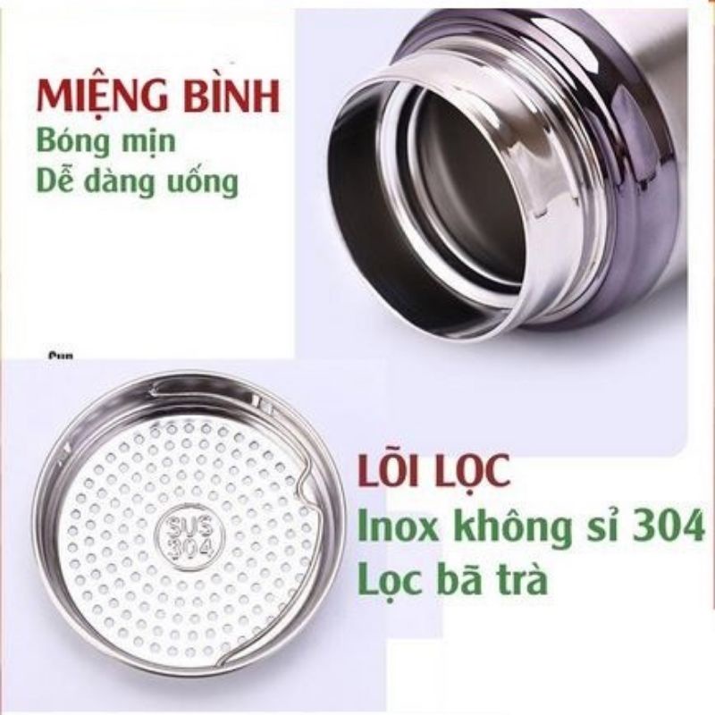 Bình giữ nhiệt Baol nắp titan 1000ml 1200ml 1500ml