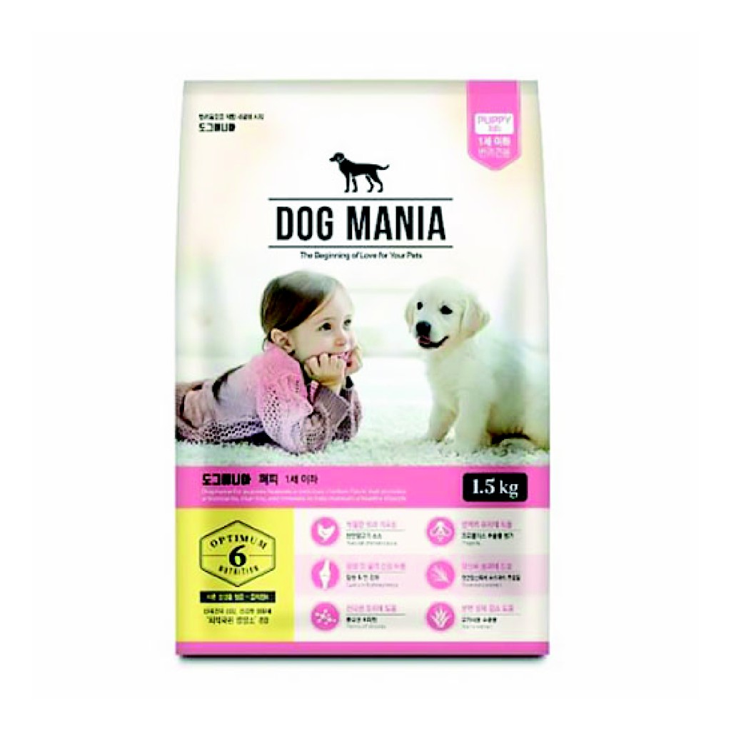 Thức ăn cho chó con Dogmania - 1,5kg