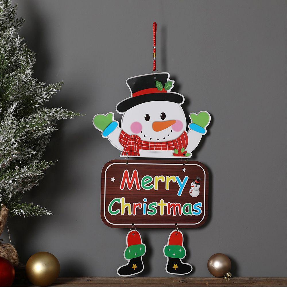 KUNHEV Ông Già Noel / Người Tuyết / Người Tuyết Bằng Giấy Treo Trang Trí Năm 2022