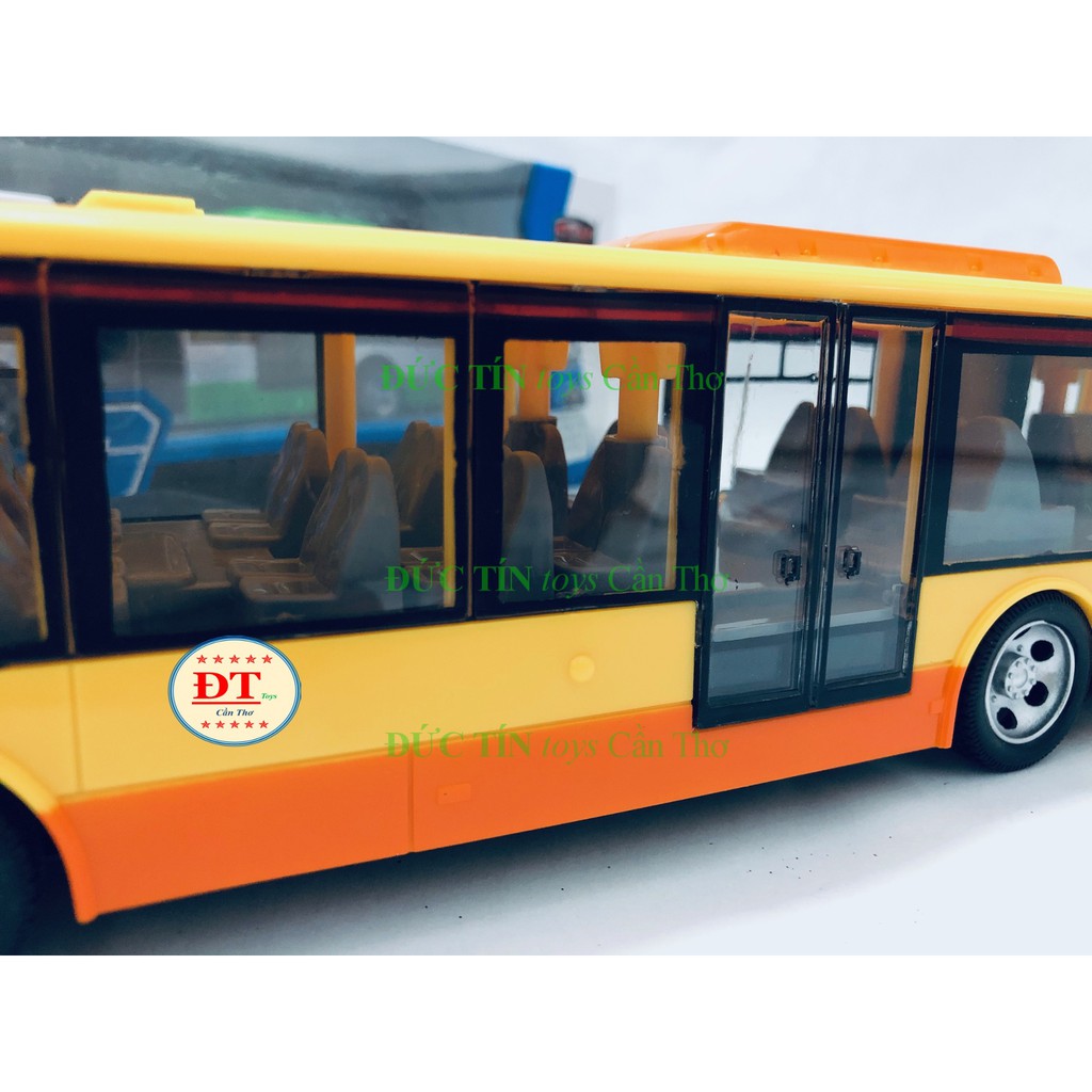 ĐỒ CHƠI XE BUS ĐIỀU KHIỂN PIN SẠC 6 BÁNH DÀI 44CM