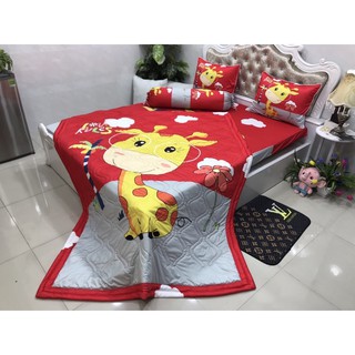 Drap thun lạnh 5D cao cấp mẫu cho bé 01