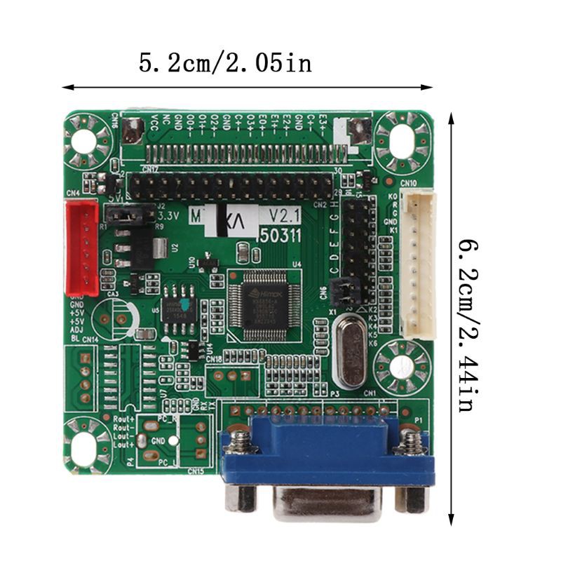 DARK*Driver Board MT561-B Universal LVDS LCD Monitor Screen Controller 5V 10-42" Laptop Computer DIY Parts Kit | BigBuy360 - bigbuy360.vn