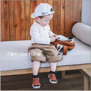 Giày vải tập đi🌲kiểu Hàn🌲cổ cao đế mềm chống trượt