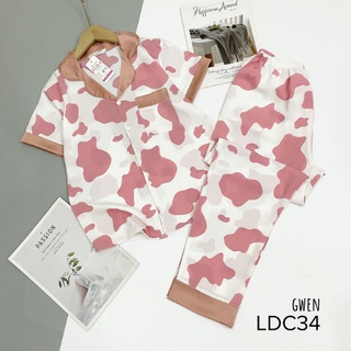Đồ bộ pijama lụa mango cọc dài mềm mại, siêu thoáng mát, thấm hút mồ hôi đủ size