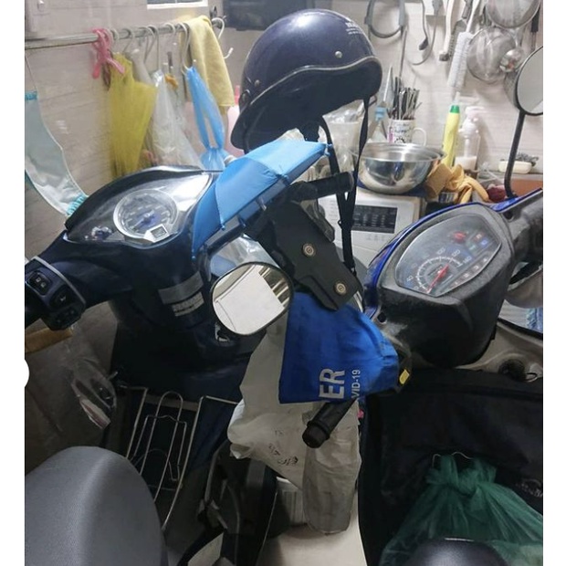 Ô dù mini che điện thoại dành cho shiper ko sợ hư điện thoại (màu ngẫu nhiên) Thanh Khang