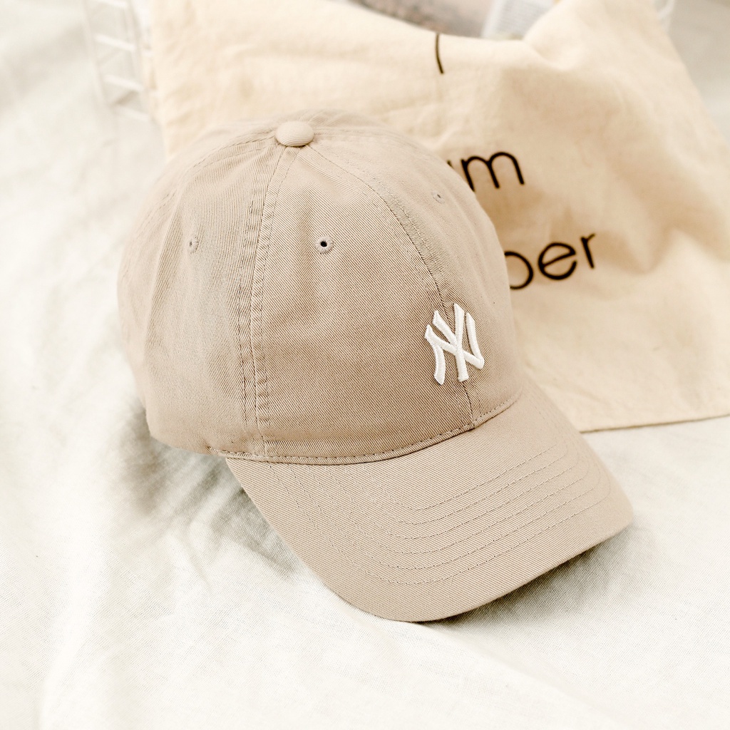 Mũ Lưỡi Trai Logo NY Phong Cách Hàn Quốc