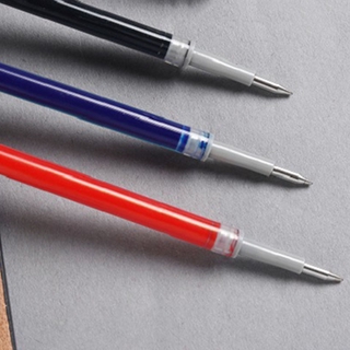 Set 10 Ruột Bút Bi Mực Đen Đỏ Xanh