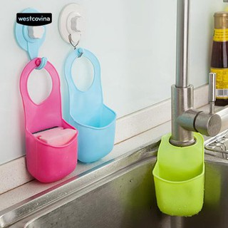 Túi Treo Bằng Nhựa Đựng Miếng Bọt Biển Rửa Chén Tiện Dụng Đa Năng