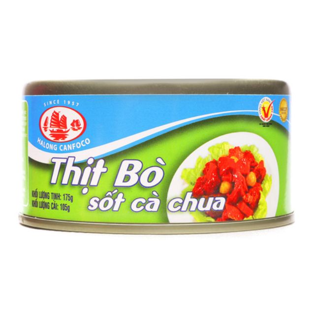 THỊT BÒ SỐT CÀ CHUA HẠ LONG (Ha Long Canfoco) | Thịt hộp | BigBuy360 - bigbuy360.vn