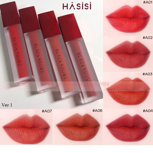 Son Kem Lì BLACK ROUGE AIR FIT VELVET TINT VER 1 ( Vỏ Đỏ) | BigBuy360 - bigbuy360.vn