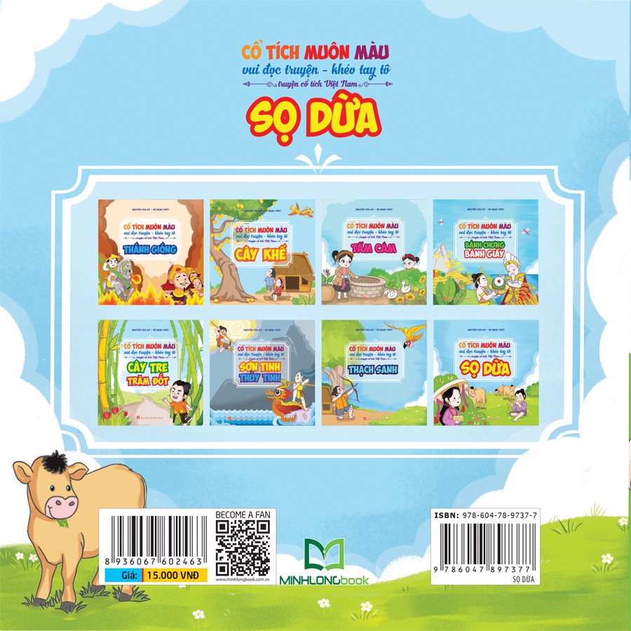 Sách: Cổ Tích Muôn Màu – Sọ Dừa - TSTN