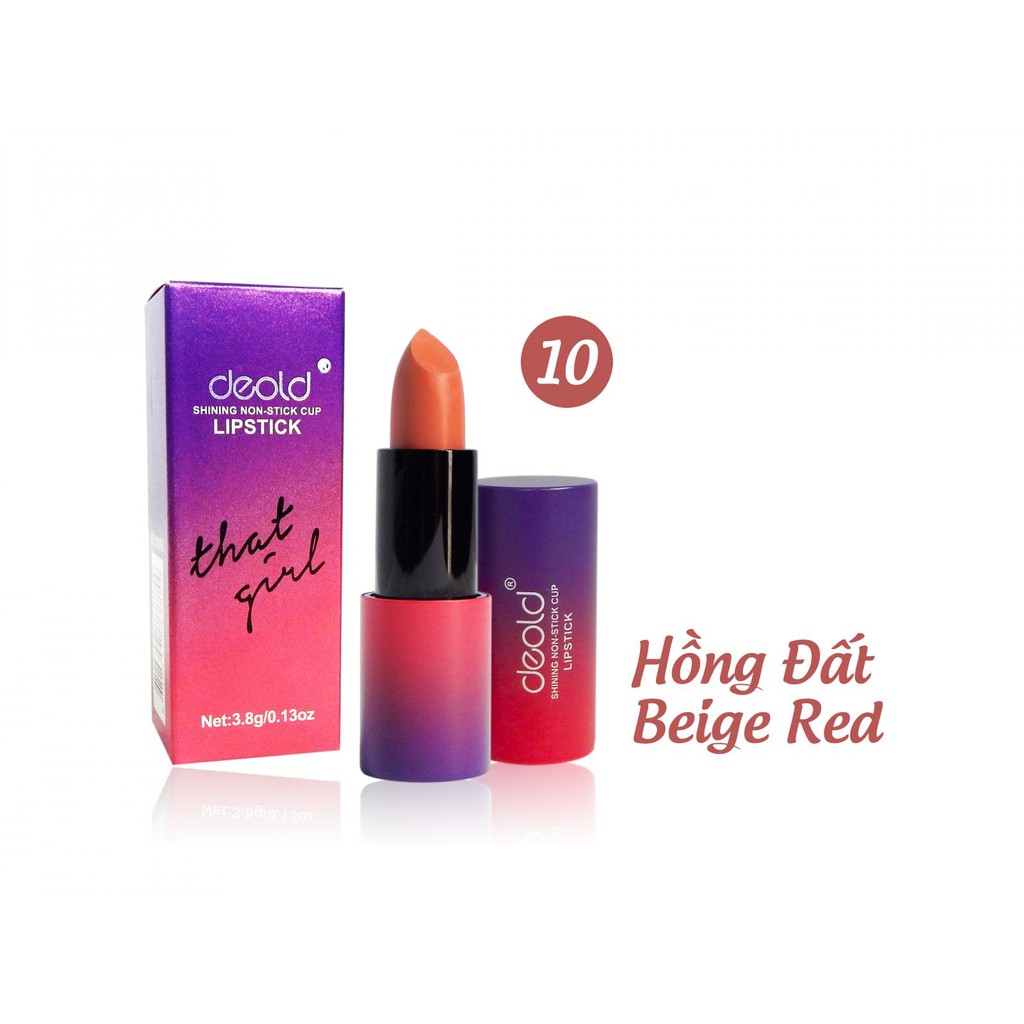Son Môi Cao Cấp Bền Màu Deold - Shining Non – Stick Cup Lipstick