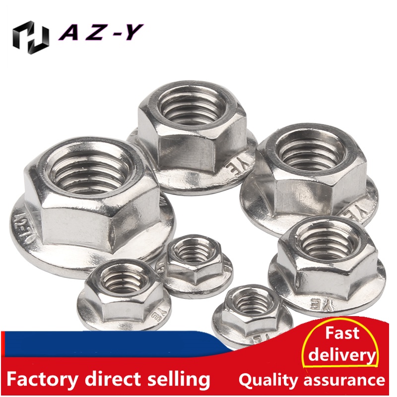 Bu Lông Lục Giác Chống Trượt Bằng Inox 304 M3M4M5M6M8M10 ~ M20