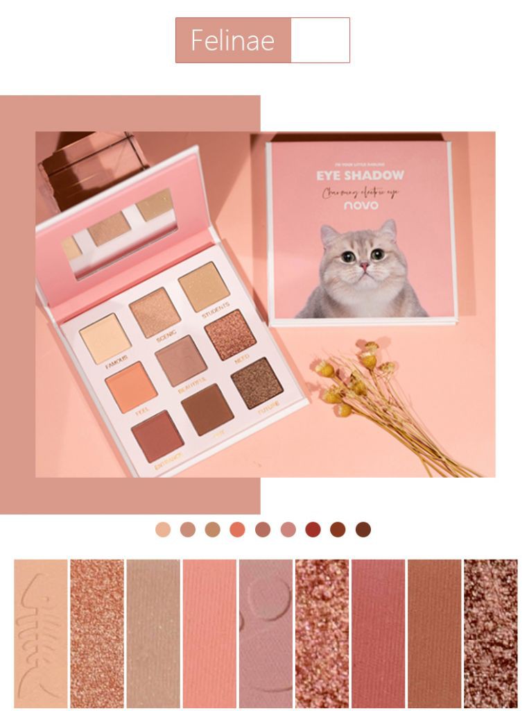 (Hàng Mới Về) Bảng Phấn Mắt 9 Màu Ánh Ngọc Trai Nhung Mịn Không Thấm Nước | BigBuy360 - bigbuy360.vn