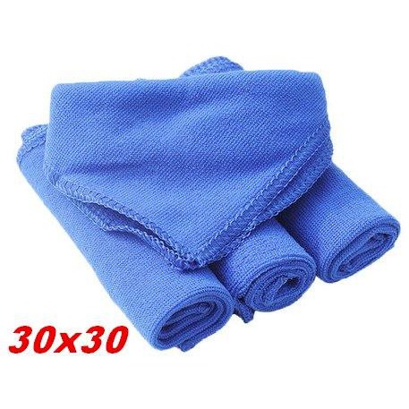 Combo 10 Khăn Lau Đa Năng, Khăn Lau Xe, Khăn Lau Bếp Mềm Mịn 30x30cm