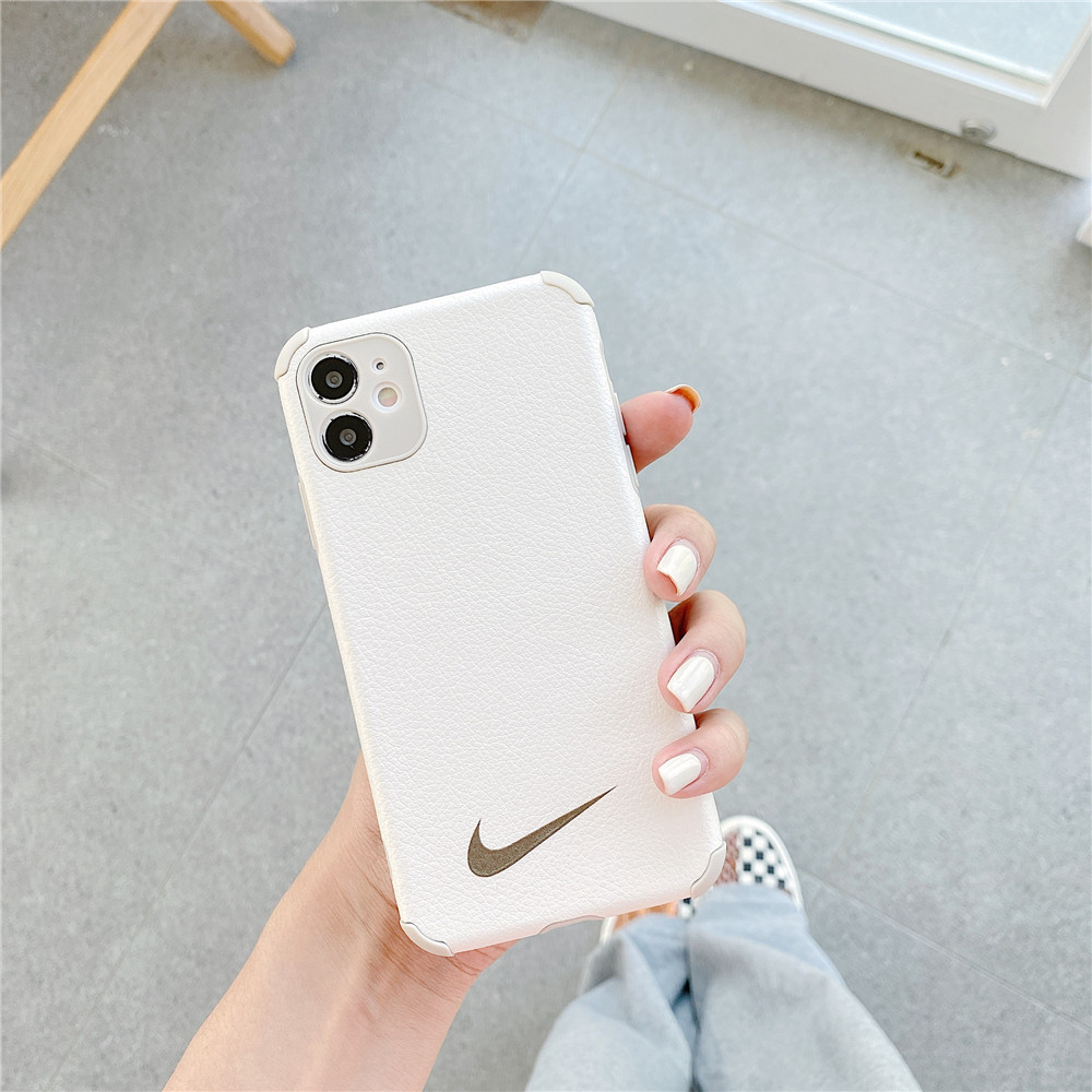 Ốp điện thoại dẻo TPU màu trắng đơn giản cho iPhone 11 12 Pro Max Mini 12Pro SE 2020 X XS Max XR 7 8 Plus