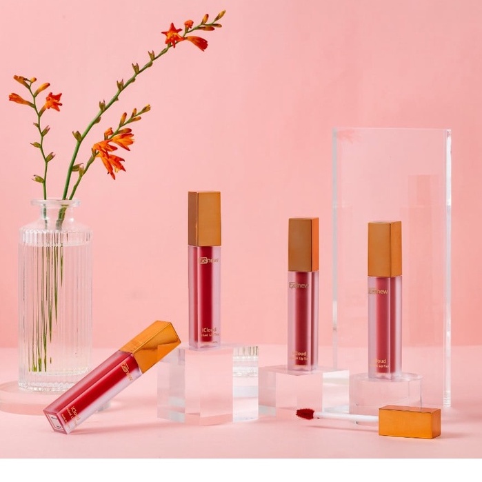 Son kem lì Benew iCloud Velvet Lip Tint giữ màu tự nhiên trên 8 tiếng, không trôi khi ăn uống son mềm mịn, không khô môi