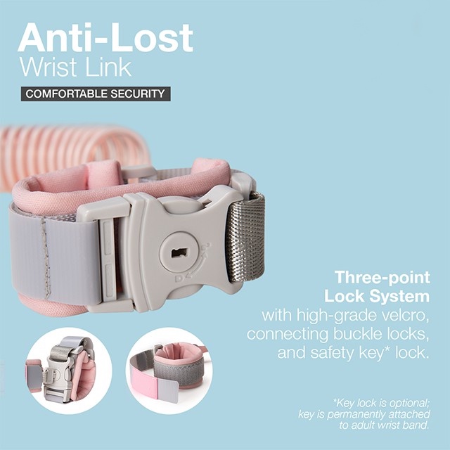 Dây Đeo Cổ Tay Chống Thất Lạc 2M An Toàn Dành Cho Bé