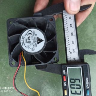 Quạt delta 12v 1.2A, 1.68A vuông 6cm