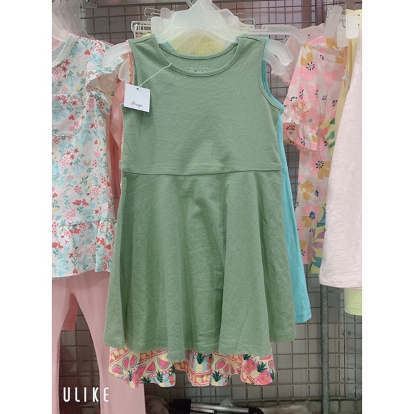 Váy áo xuất dư bé gái